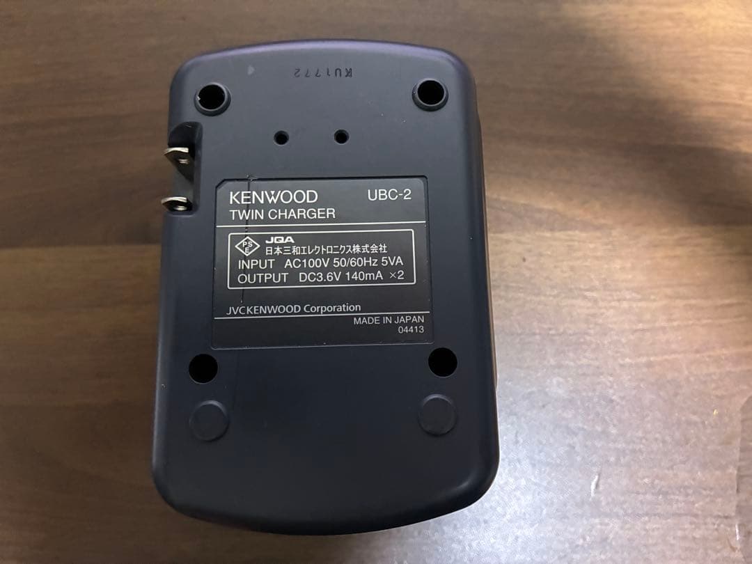 KENWOOD UBZ-LP20 UBZ-LM20トランシーバー2台インカム付き