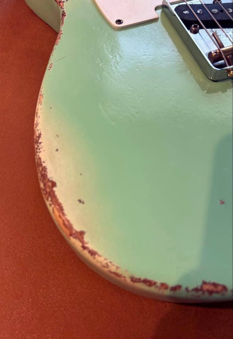 fender JAPAN テレキャスター レリック サーフグリーン