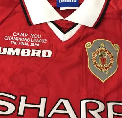 99/00 マンチェスター・ユナイテッド ホーム 長袖 20番 ソルスキア