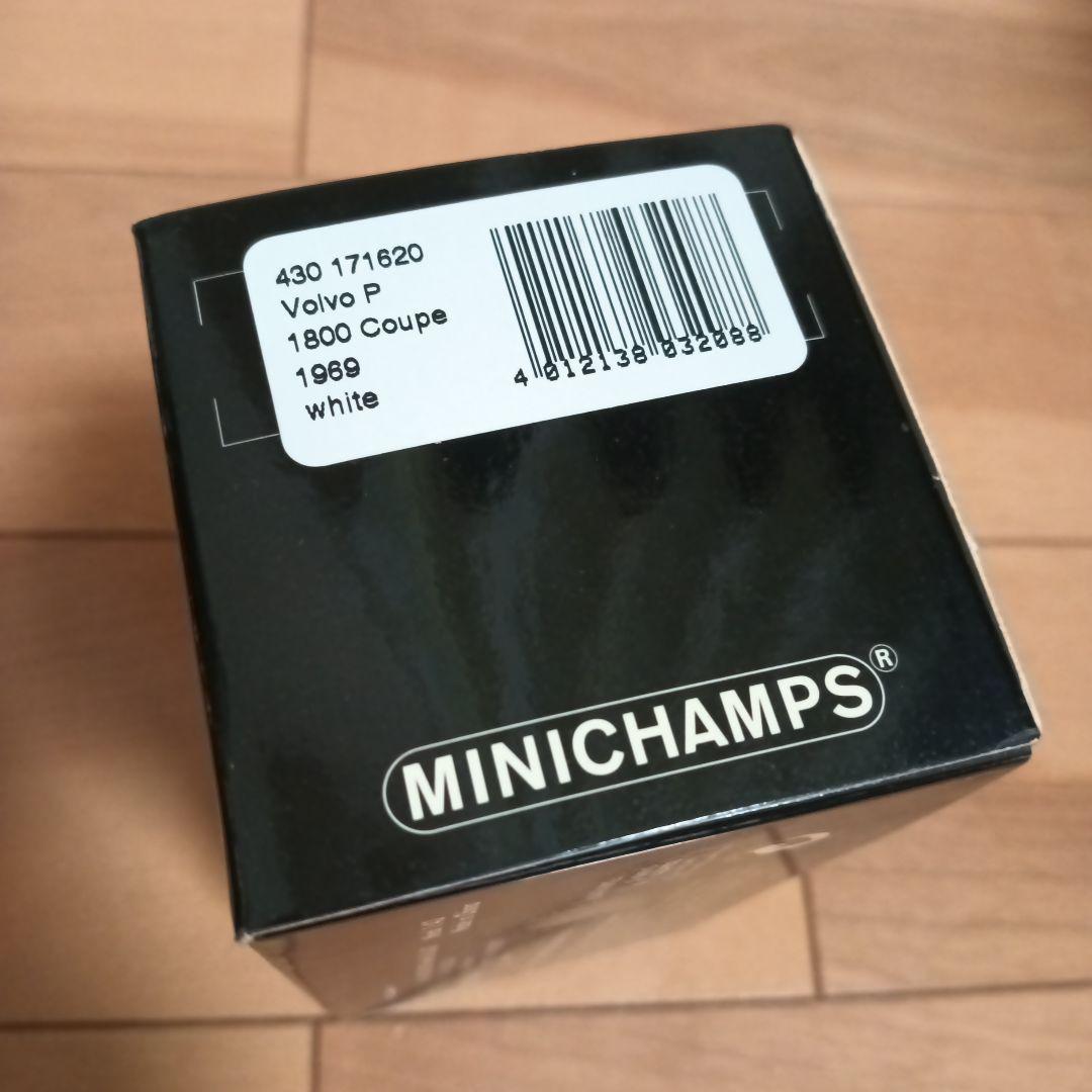MINICHAMPS✪Volvo P 1800 S ホワイト