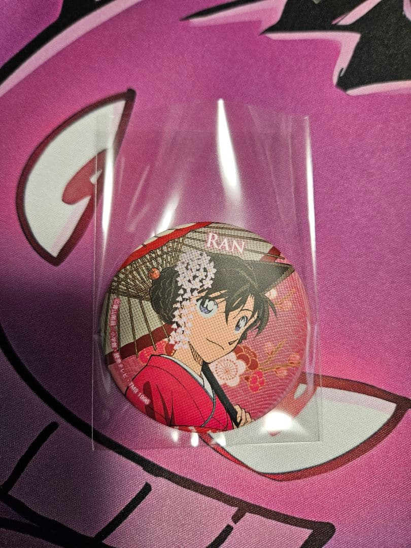 名探偵コナン新撰組 缶バッチ 毛利蘭