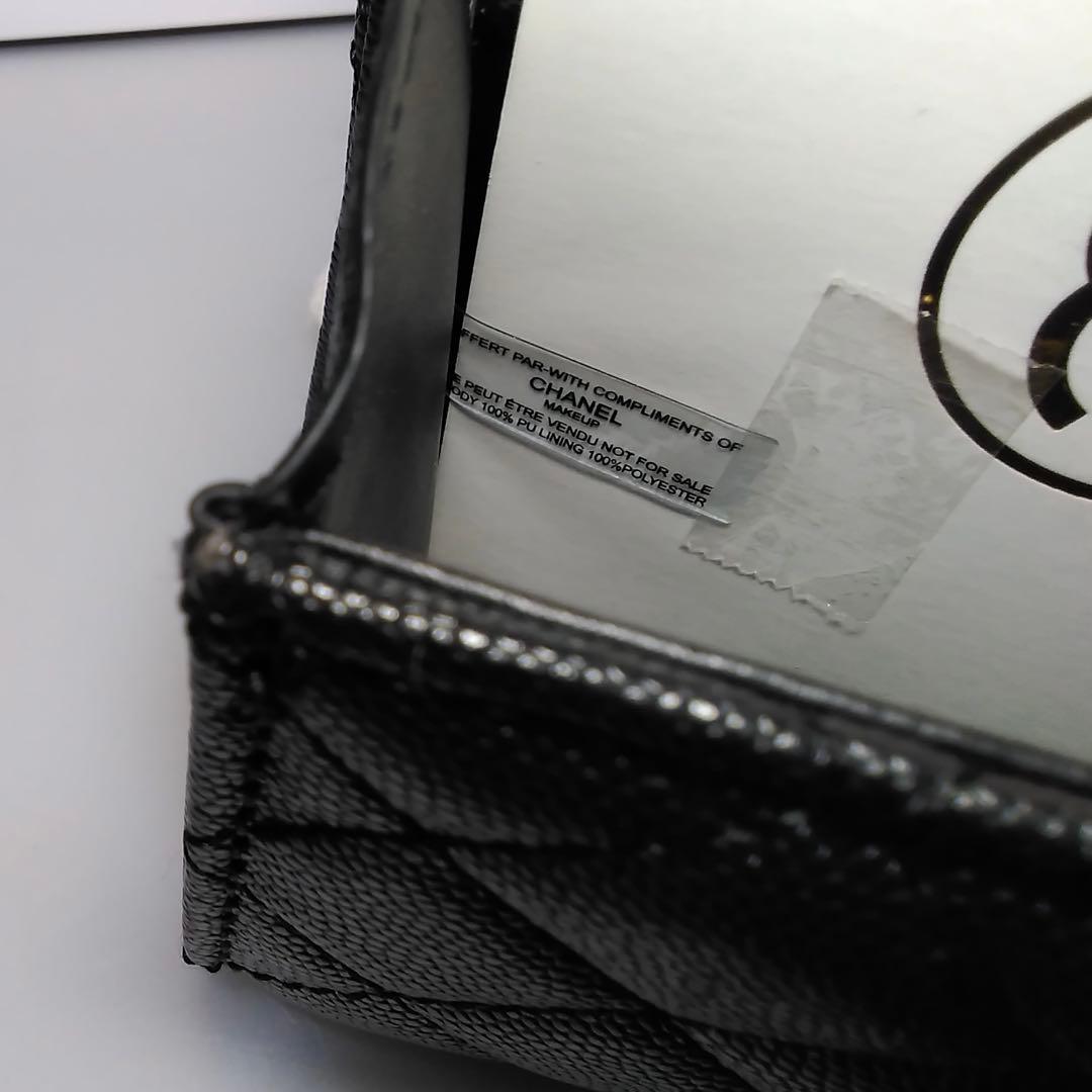 CHANEL(シャネル)ノベルティ　ブラック ショルダーバッグ　ブラックシャドー