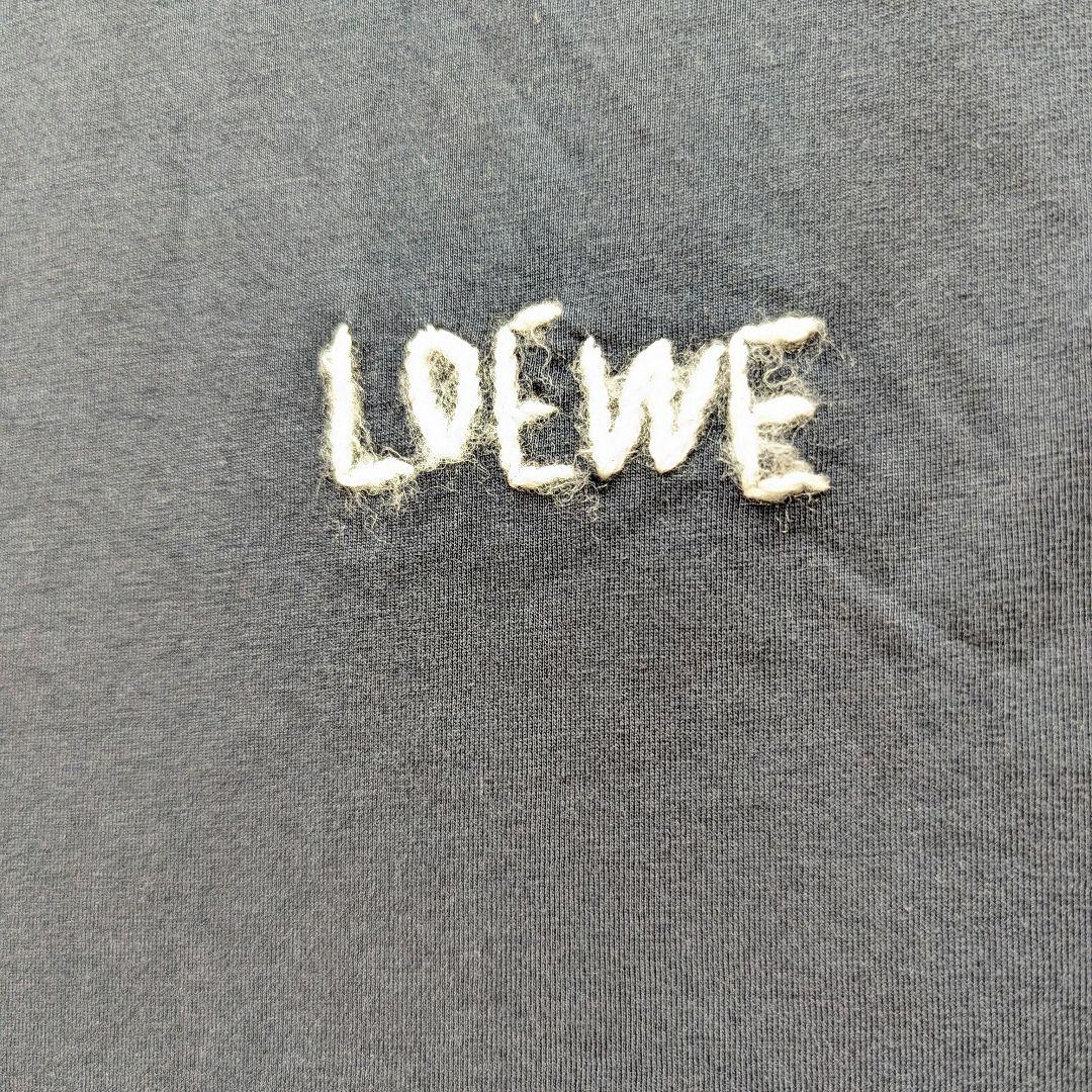 ロエベ　Tシャツ　ネイビー　Sサイズ