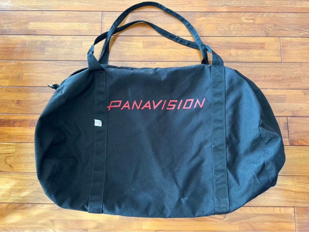 【激レア】PANAVISION ダッフルバッグ 大容量 黒　パナビジョン