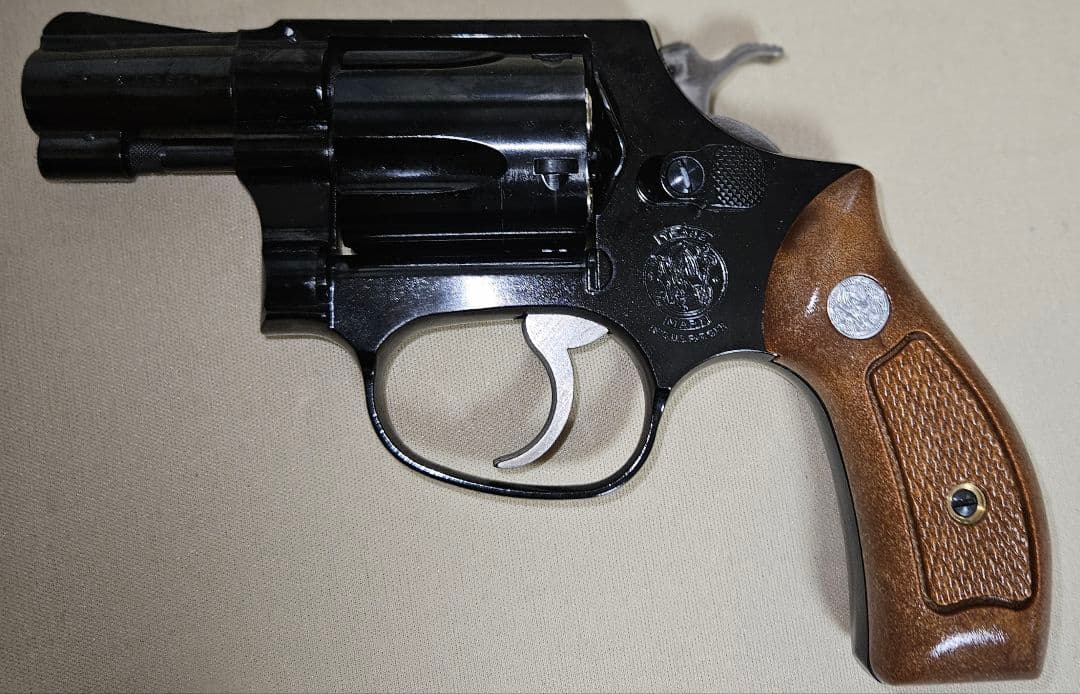 タナカ　S&W Model 36 ガスガン スティールジュピターフィニッシュ仕様