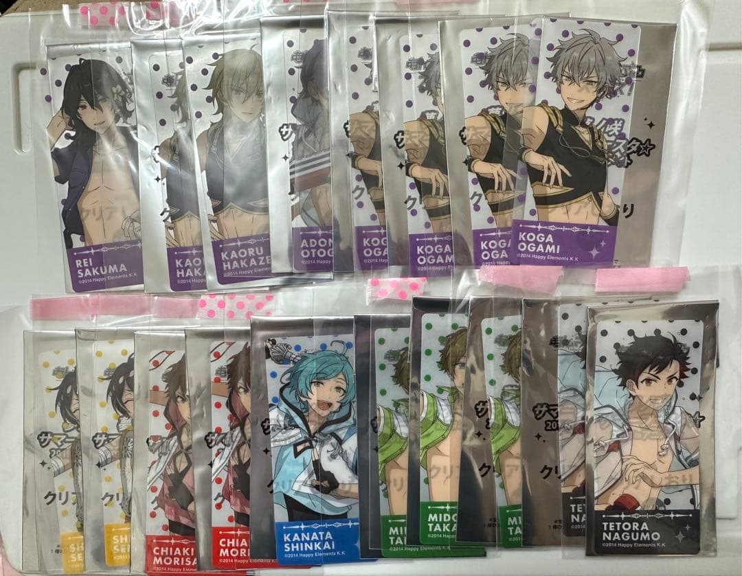 あんスタ　アニメイト特典　クリアしおり