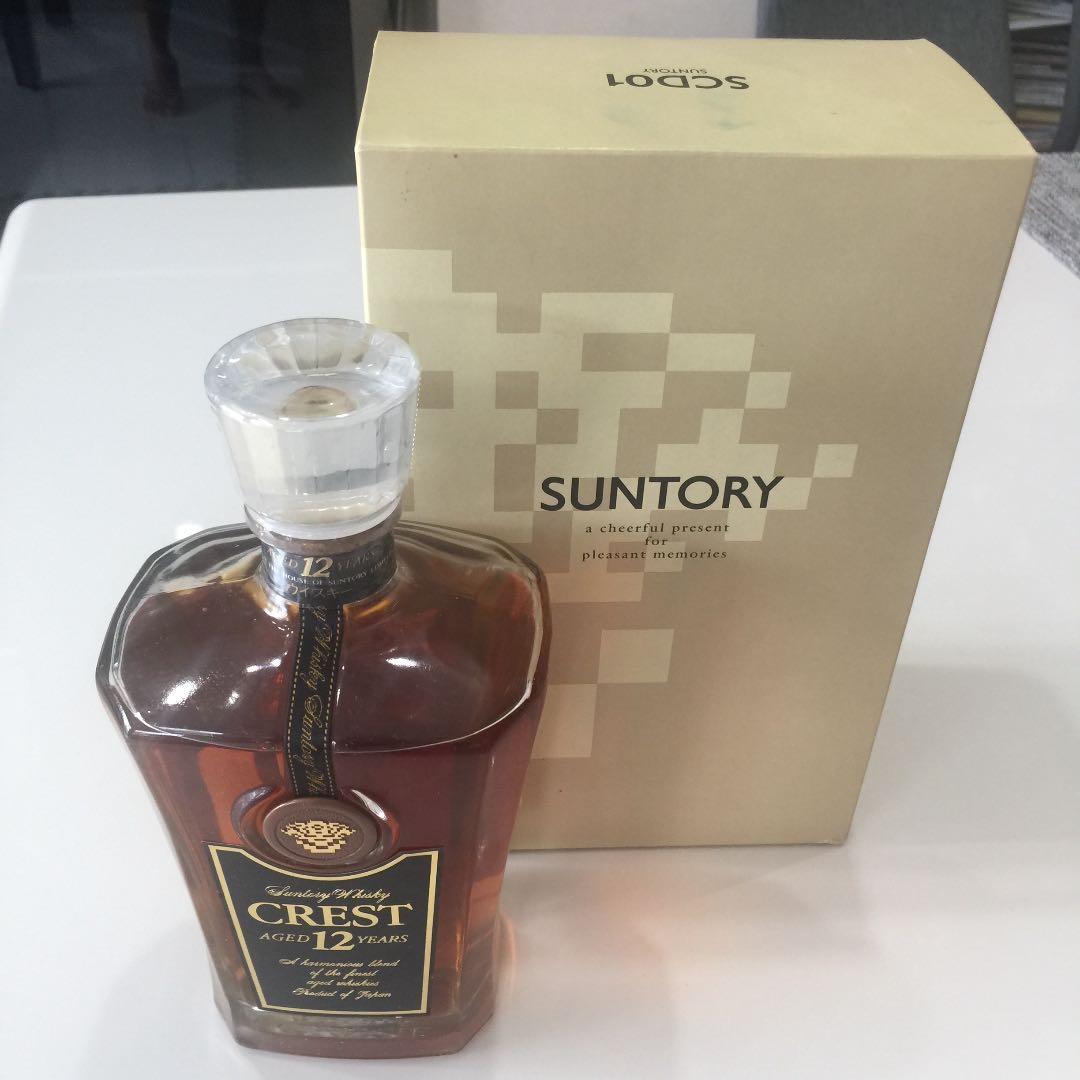 SUNTORY CREST サントリーウイスキー クレストキャンター12年