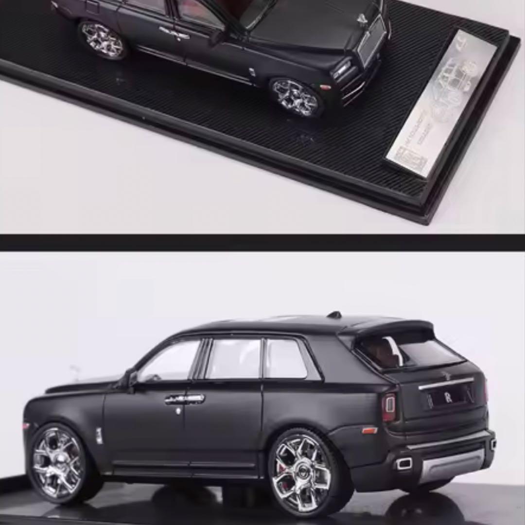 ロールス・ロイス・カリナン マットブラック 1/64