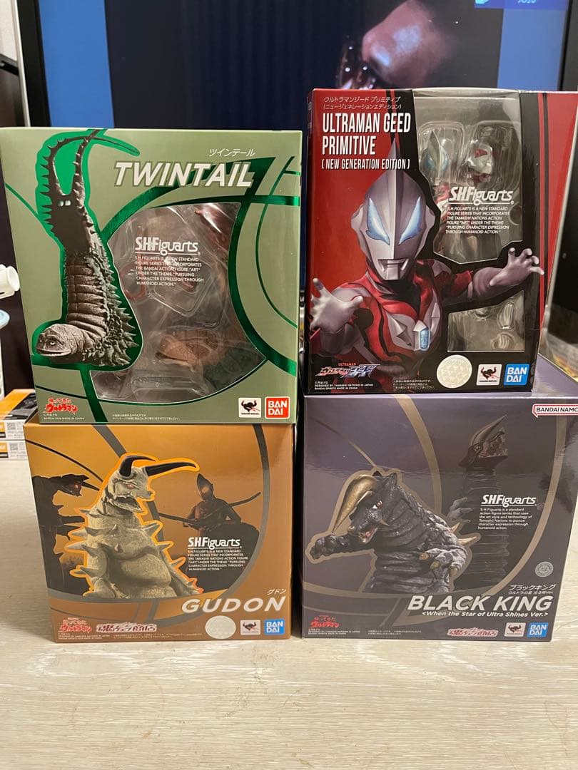 s.h.figuarts グドン　ツインテール　ブラックキング　セット