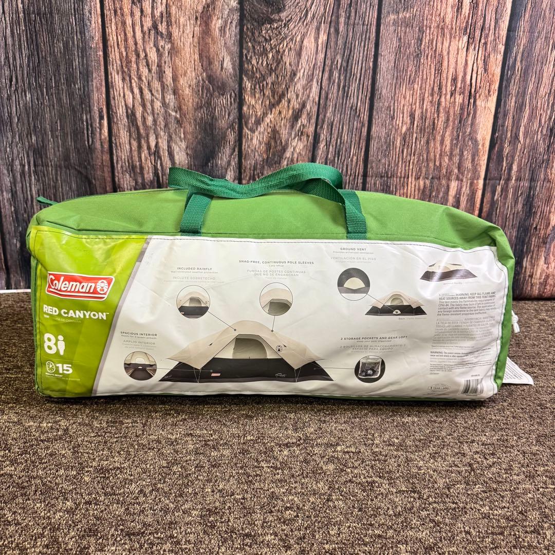 Colemanコールマン テント 8-Person 8人用 ブラック キャンプ