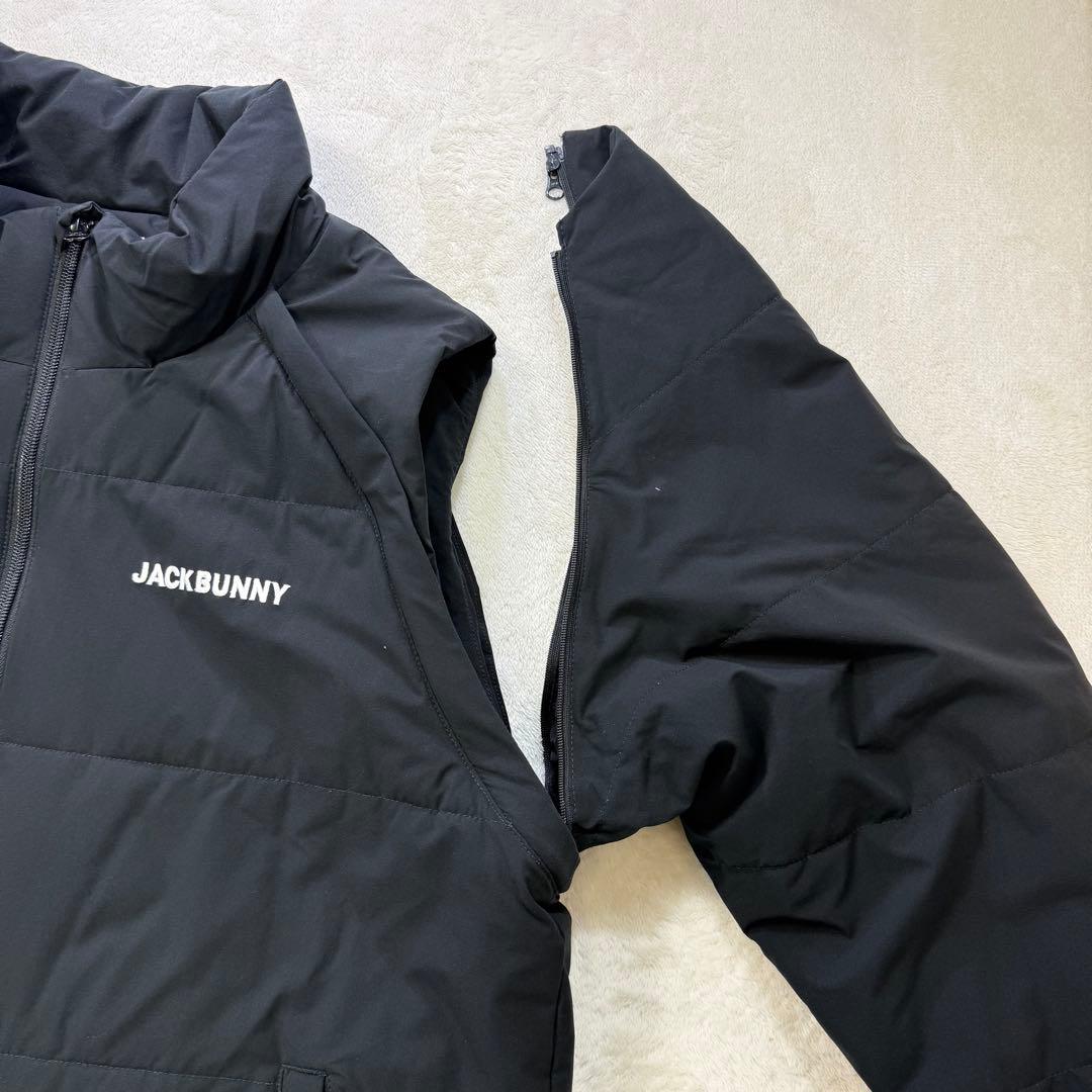 Jack Bunny!! 2way ブルゾン ゴルフウェア L ブラック