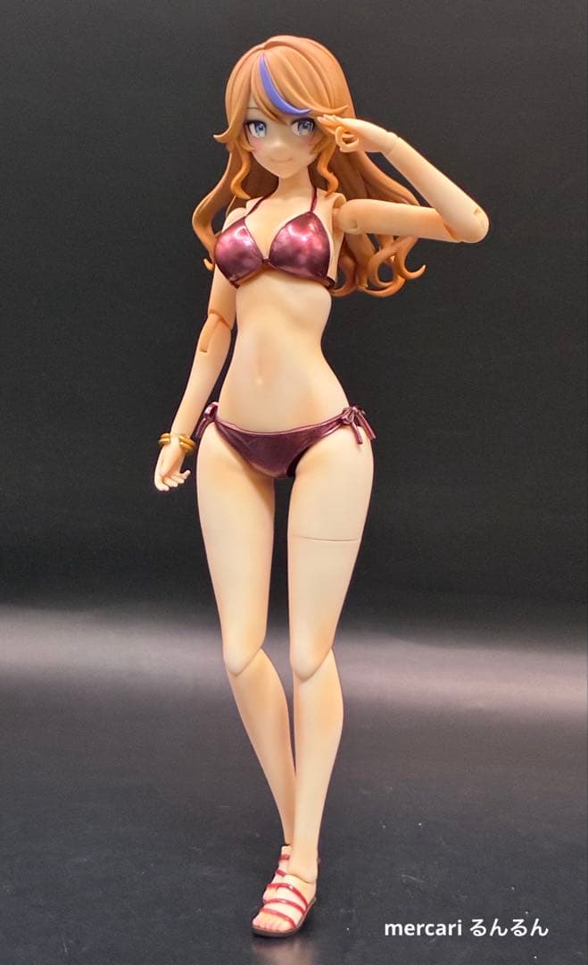 創彩少女庭園一条星羅【水着】ヘアアレンジver＋アレンジウィッグ×2 塗装完成品