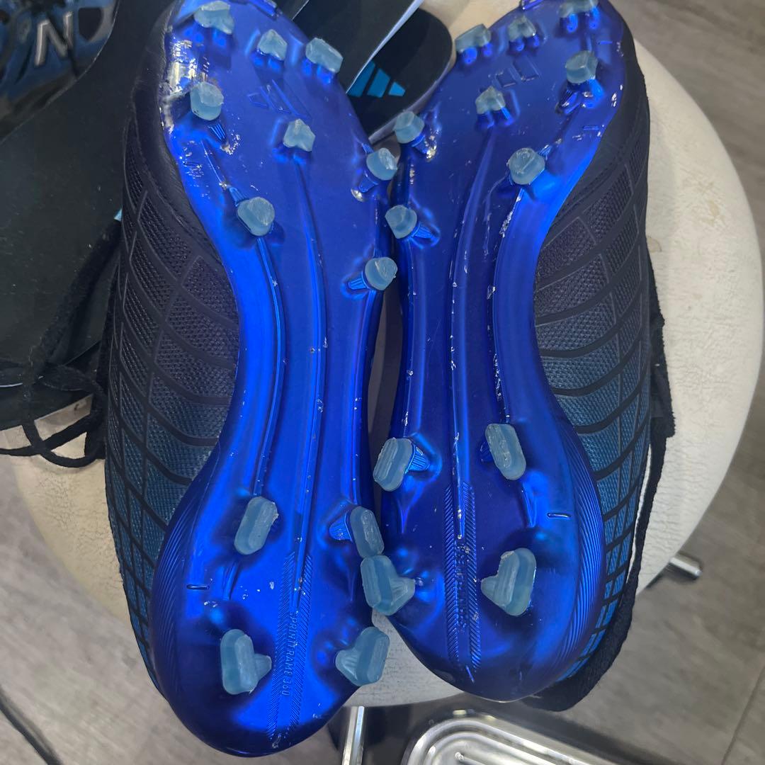 adidas adizero 50 ブラック/ブルー FG