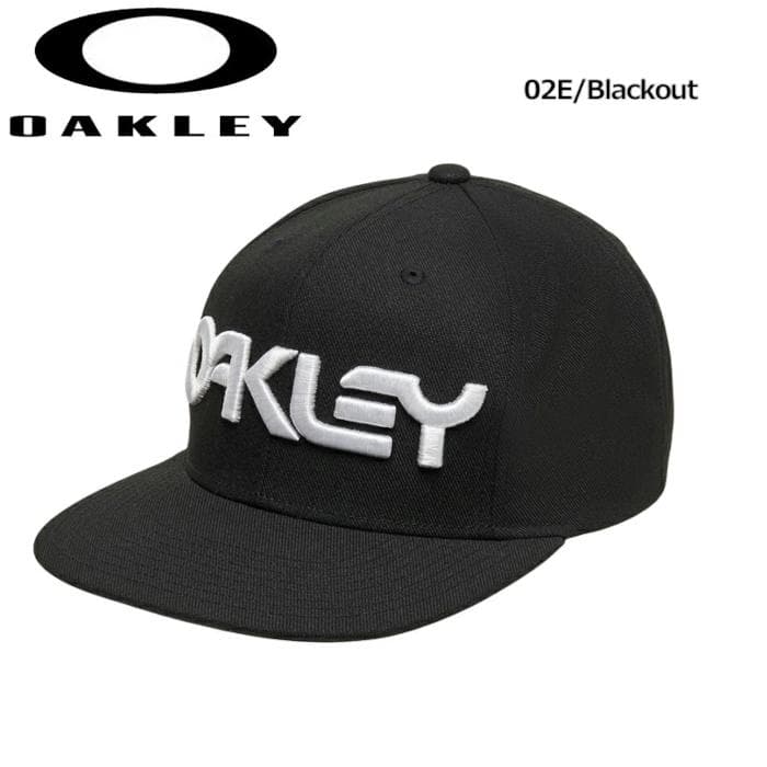 新品 オークリー OAKLEY MARK III フラットキャップ ブラック