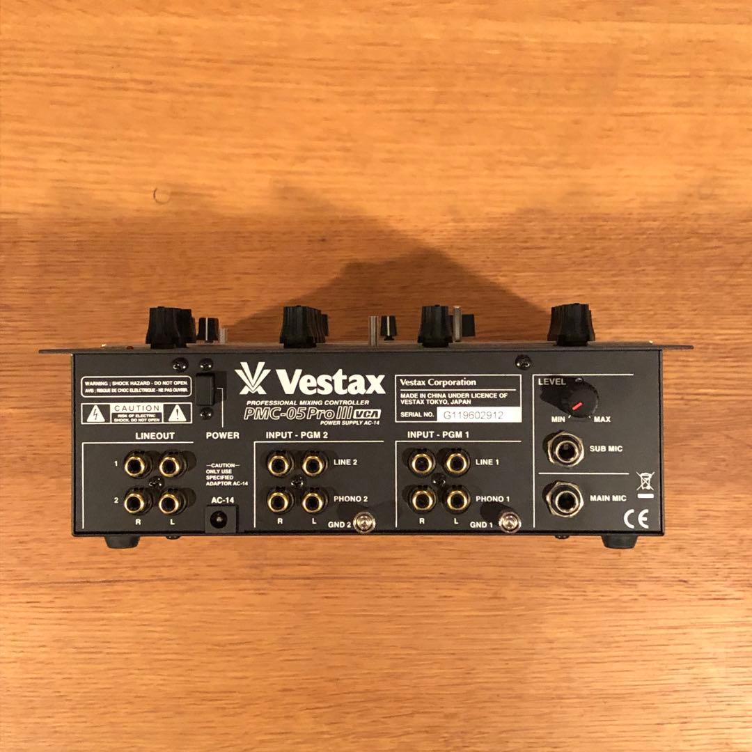 Vestax PMC-05 Pro III vca DJミキサー美品中古