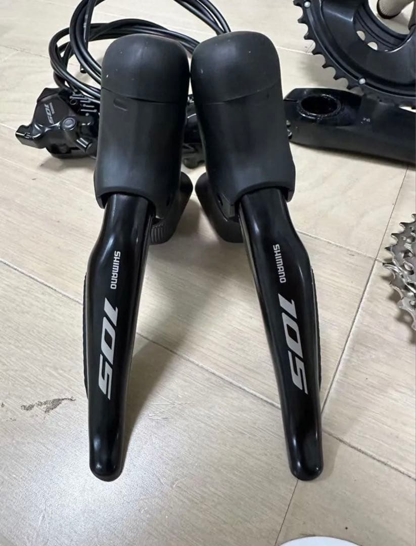 SHIMANOシマノ R7170 105 電動Di2グループセット165/170