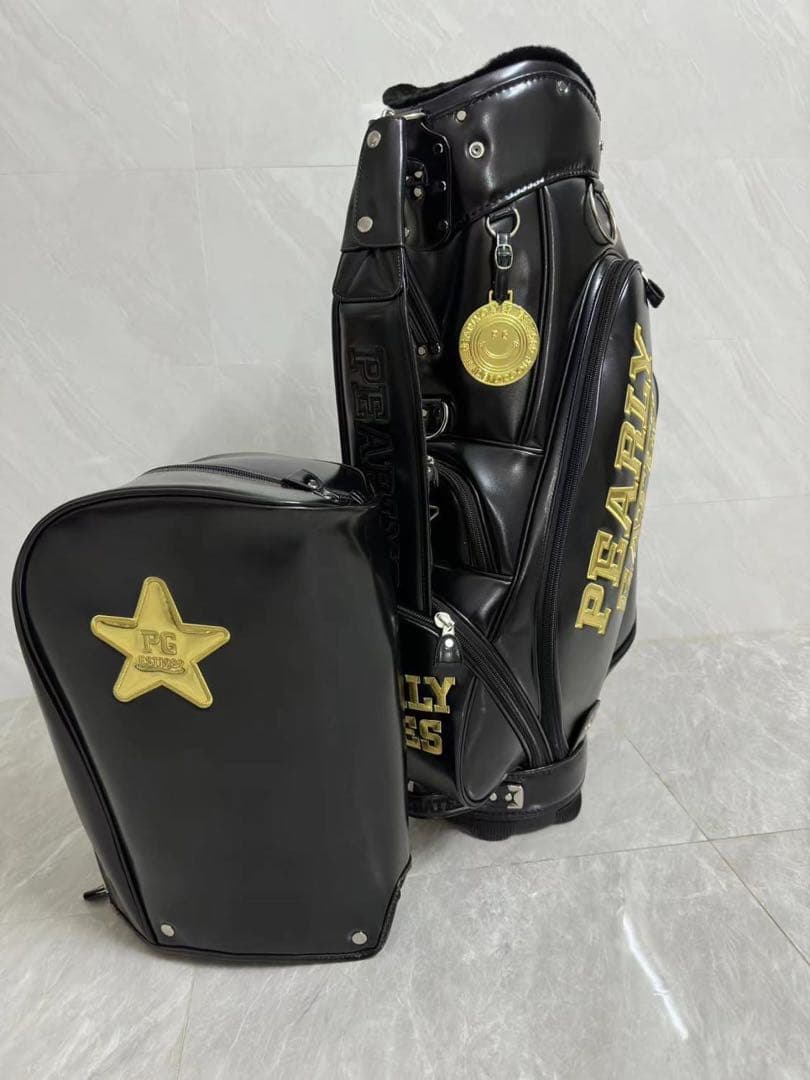 PEARLY GATES ブラック キャディバッグ