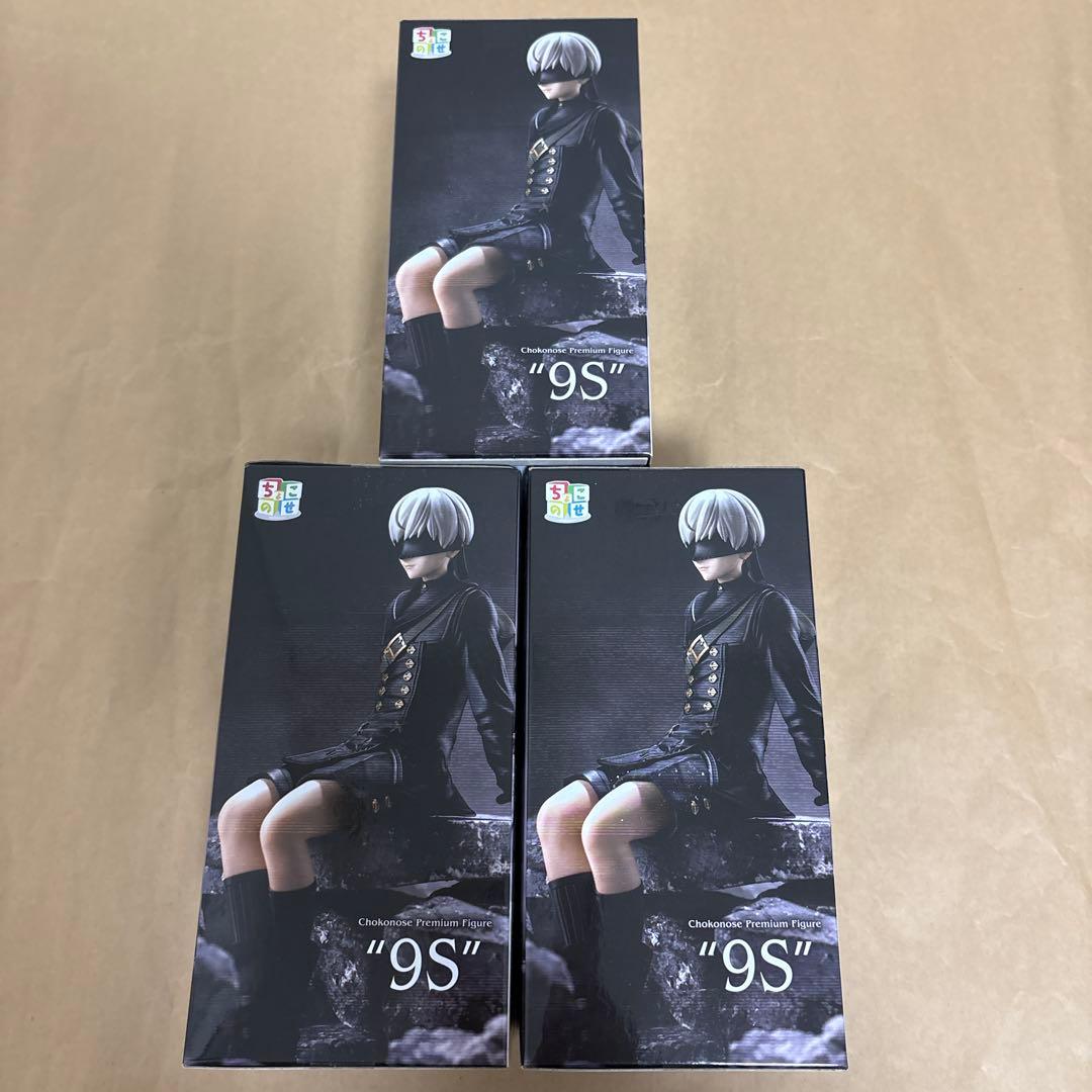 NieR:AutomataVer1.1a ちょこのせフィギュア“9S” 3点