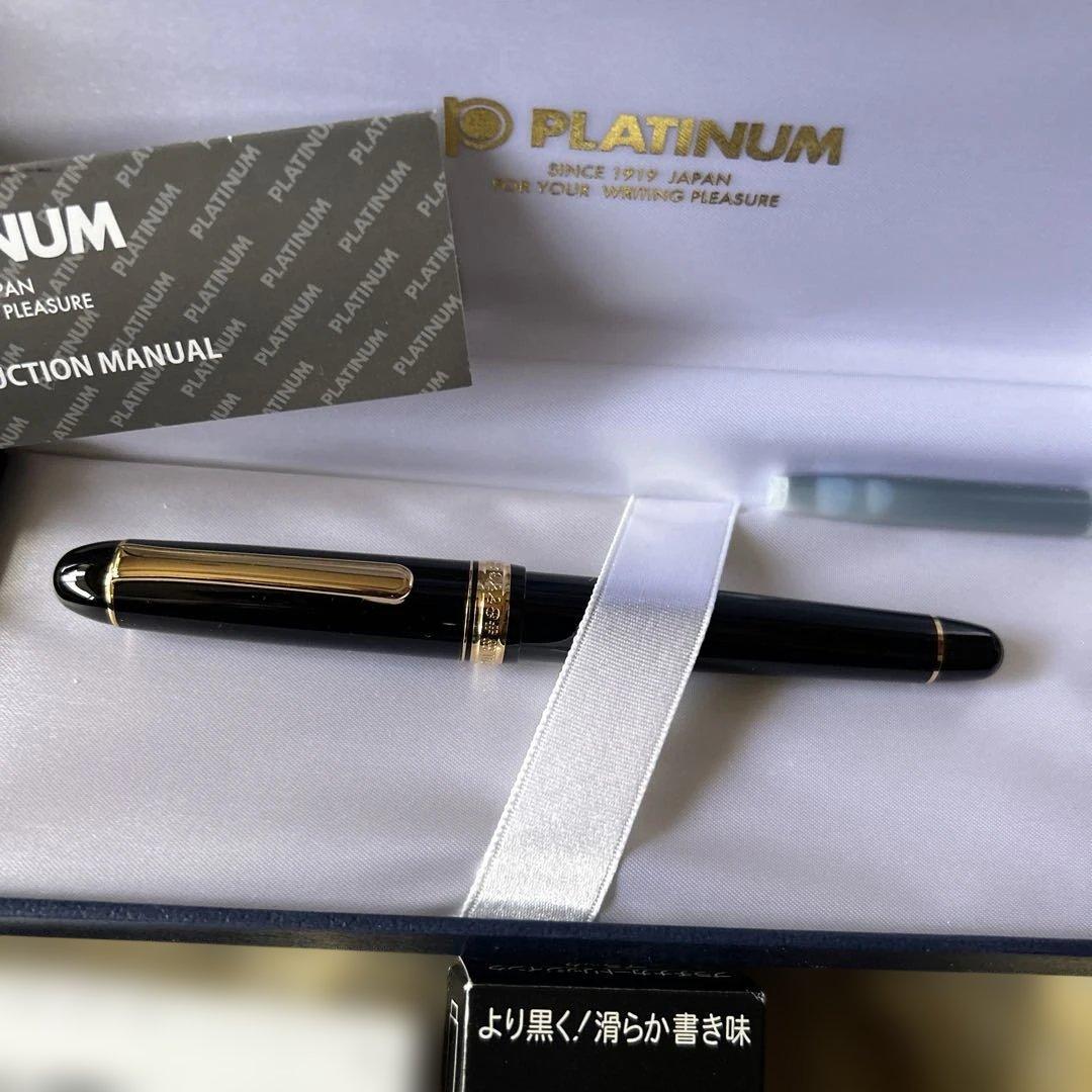 プラチナ万年筆　3776 14K 未使用