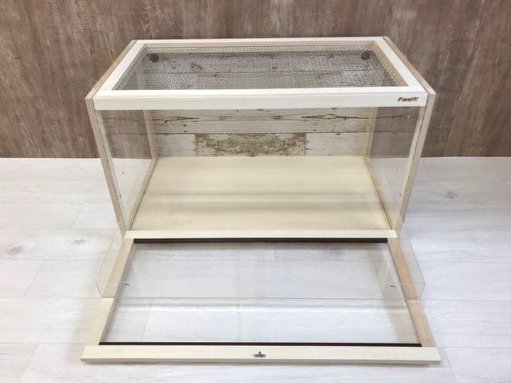 FandK爬虫類木製ケージ ハリネズミ仕様　広葉樹　800×450×450