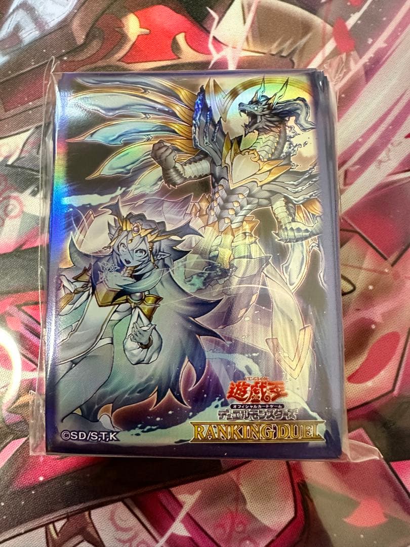 遊戯王ニューロン　霊王の波動　スリーブ　未開封100枚