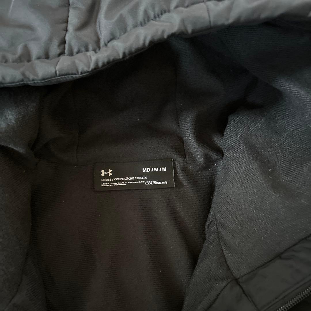 Under Armour ブラック ベンチコート MD