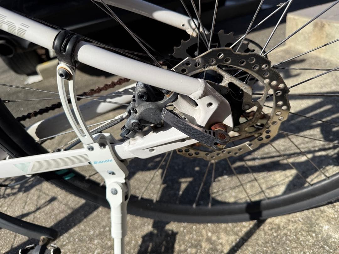 ハ*ツ様 福岡直接取引Bianchi C変速3✖︎8段Size47 発送しません