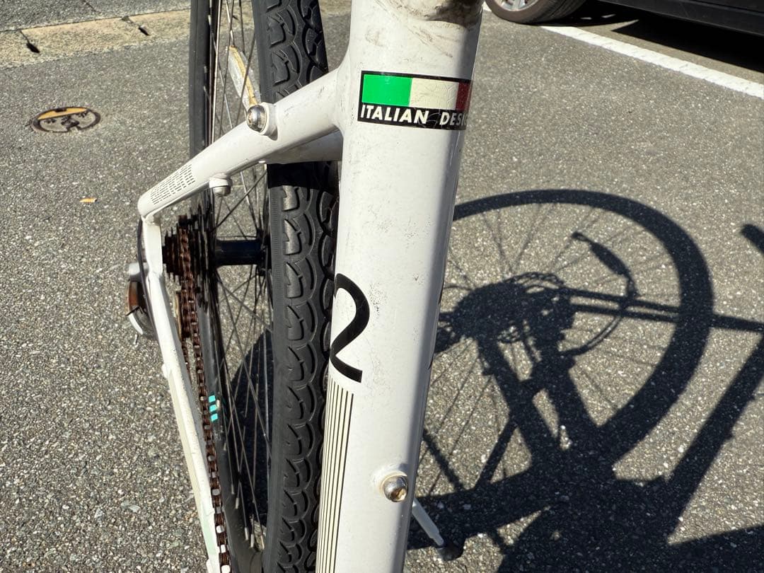 ハ*ツ様 福岡直接取引Bianchi C変速3✖︎8段Size47 発送しません