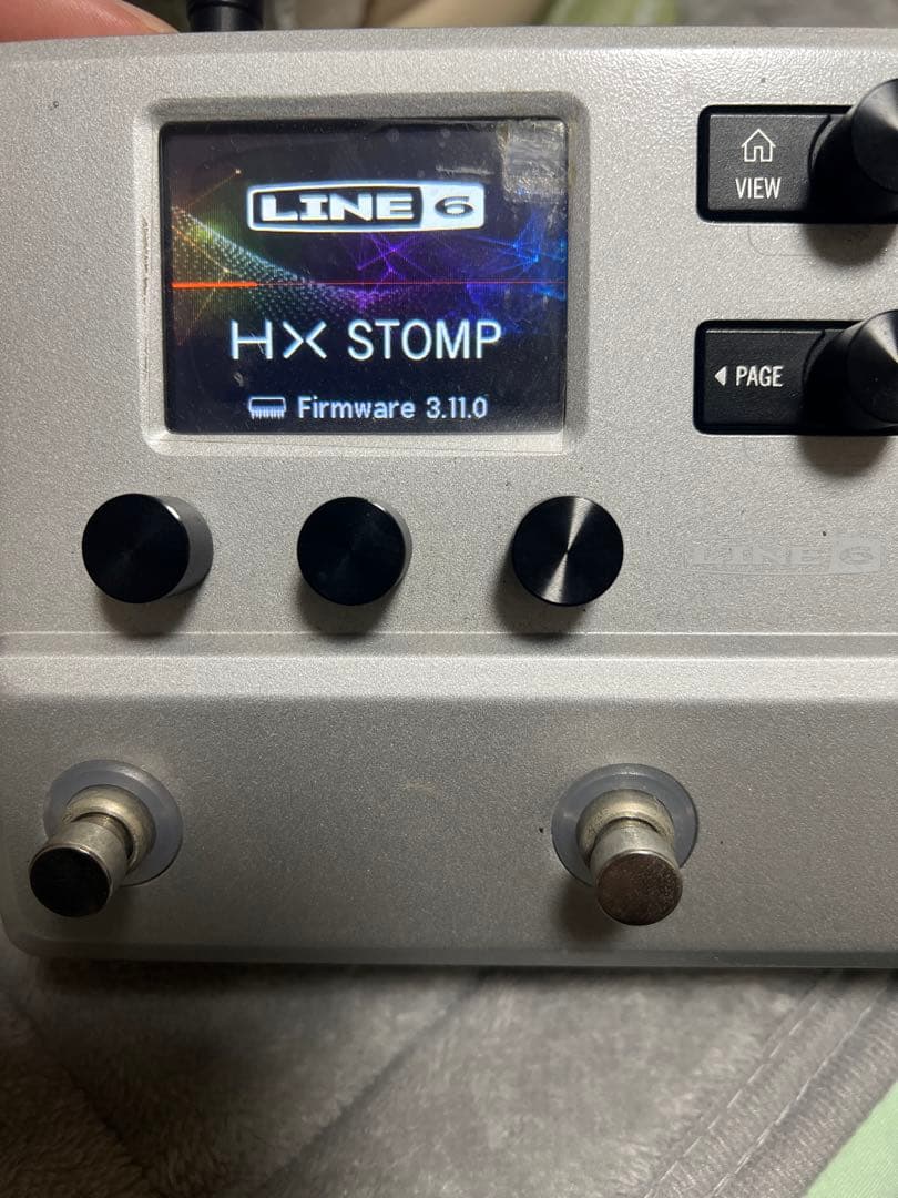 LINE 6 HX Stomp 限定版シルバー