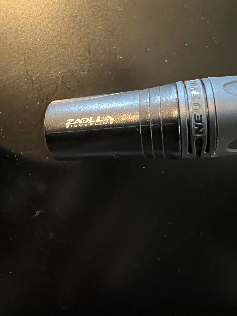 2本セット！！高級ZAOLLA XLR（オス）-TSフォンケーブル