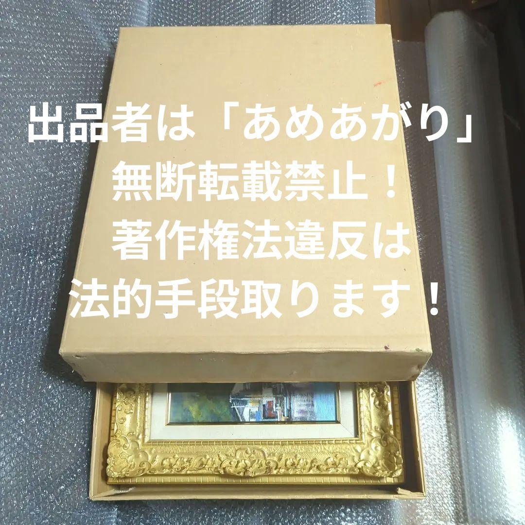 P6号油彩画（額縁入り)No.71