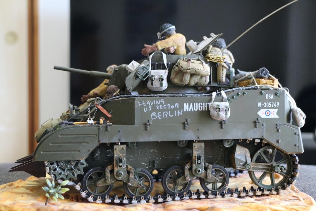 1/16ラジコン戦車M5 スチュアート軽戦車