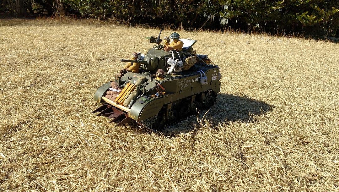 1/16ラジコン戦車M5 スチュアート軽戦車