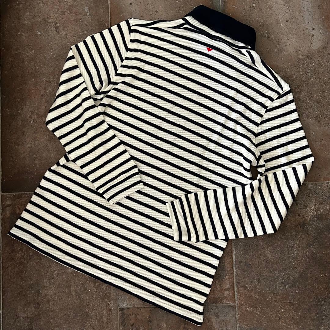 アンパスィ and per se メンズ　長袖　ボーダー