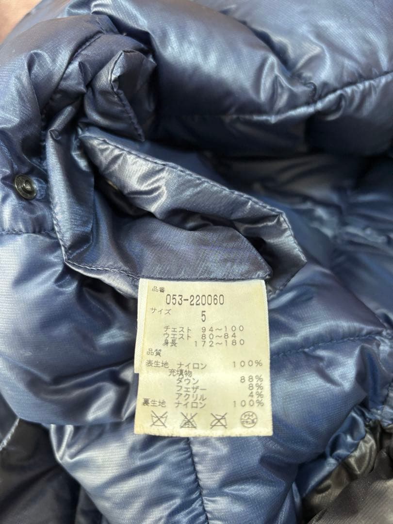 超美品　パーリーゲイツ 2WAYダウン　ネイビー5