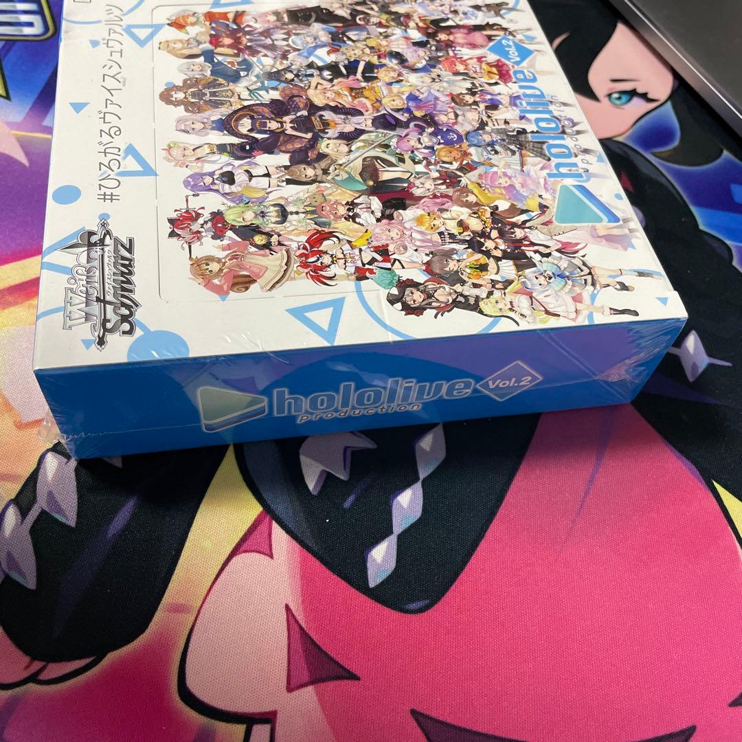 ヴァイスシュバルツ ホロライブ Vol.2 初版 BOX 未開封 シュリンク付き