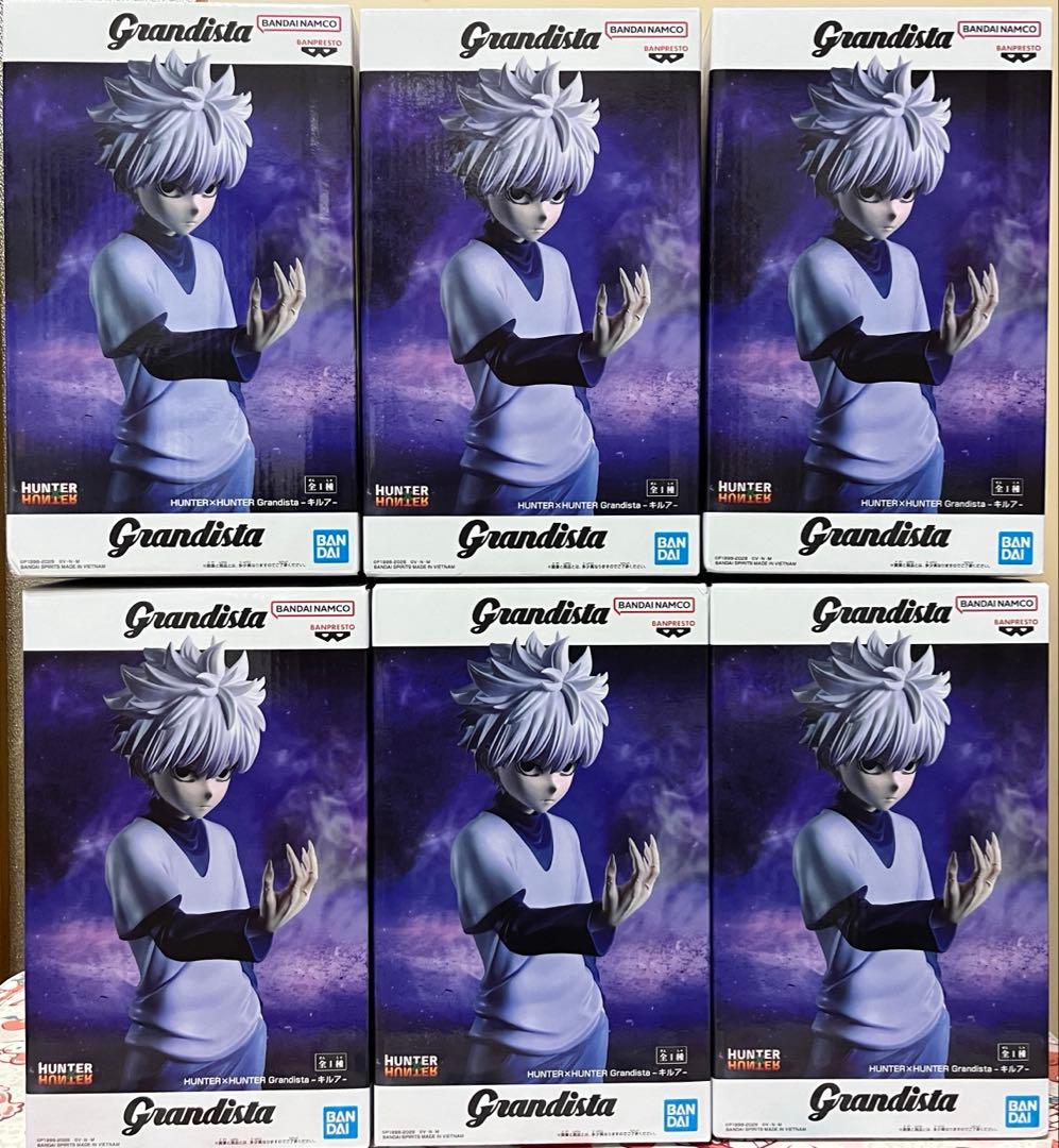 HUNTER x HUNTER Grandista キルアフィギュア　6体セット