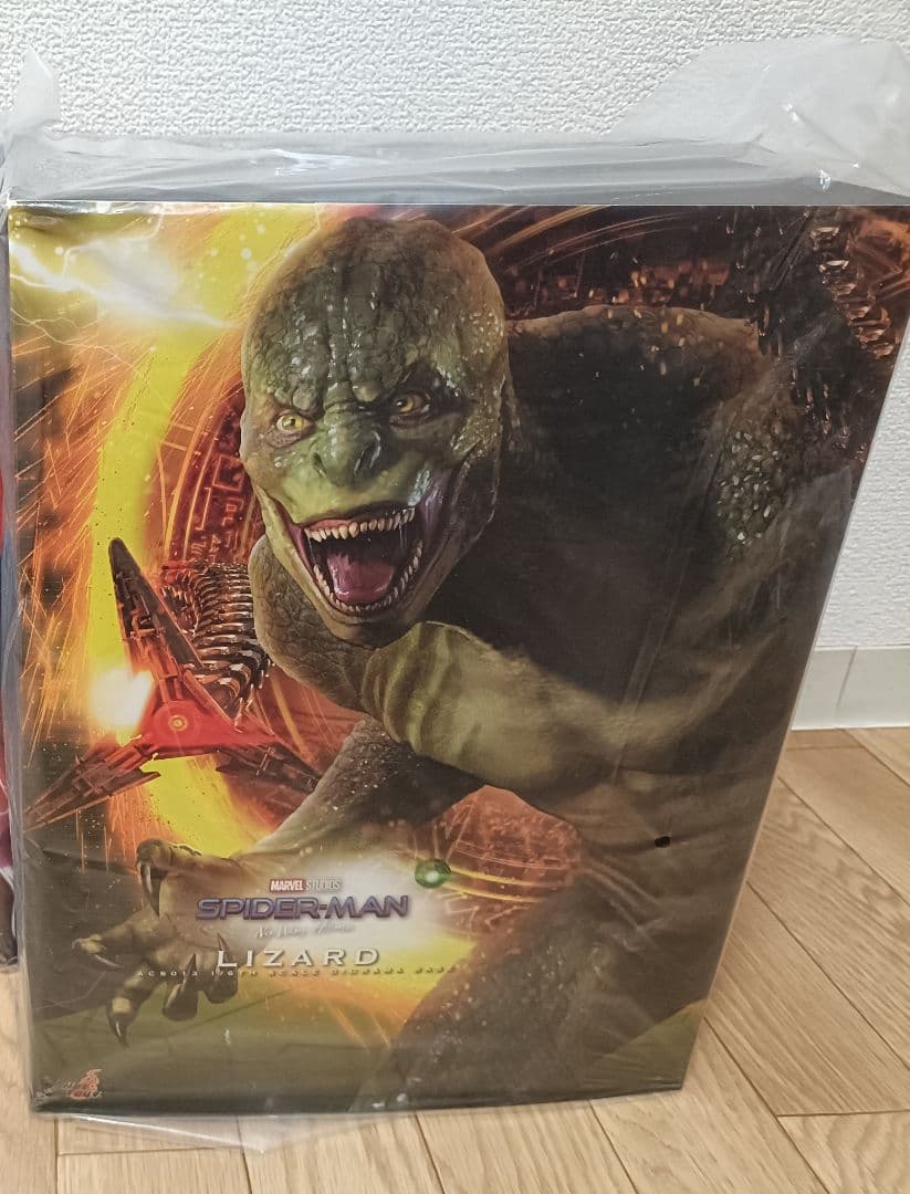 新品未使用・リザード台座　スパイダーマン　ノーウェイホーム　ホットトイズ