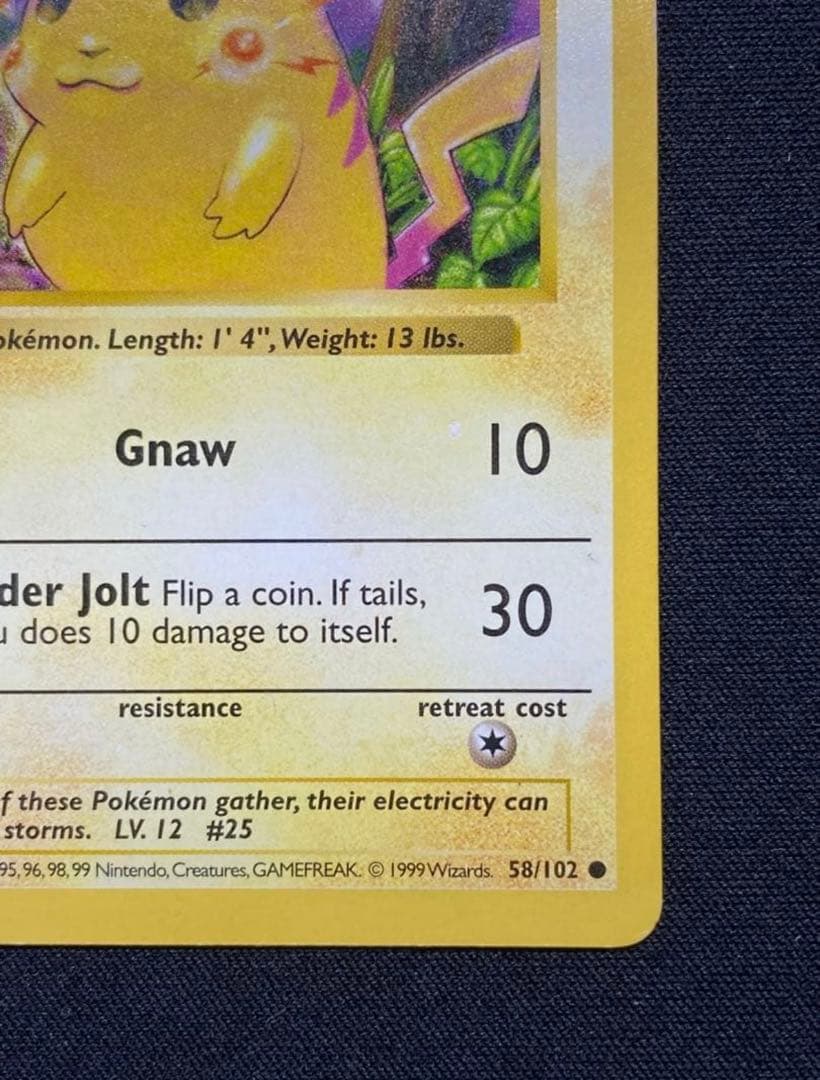 エラー版　ピカチュウ かじる　シャドーレス