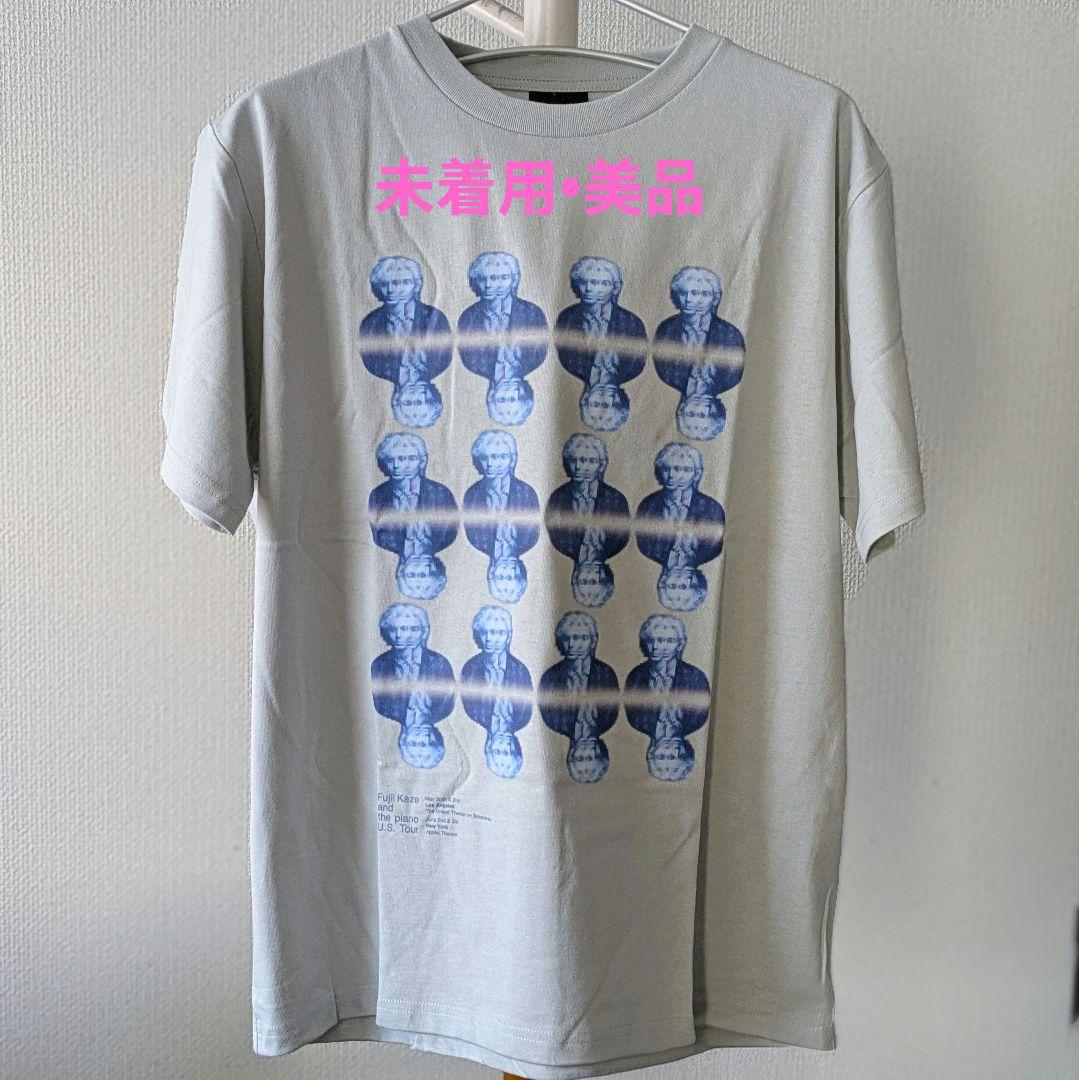 藤井風グッズ 2024USツアーTシャツ　半袖　グレー　Mサイズ
