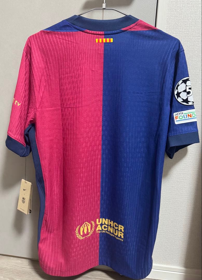 正規品 バルセロナ 24-25 ホーム オーセンティック 新品未使用タグ付き