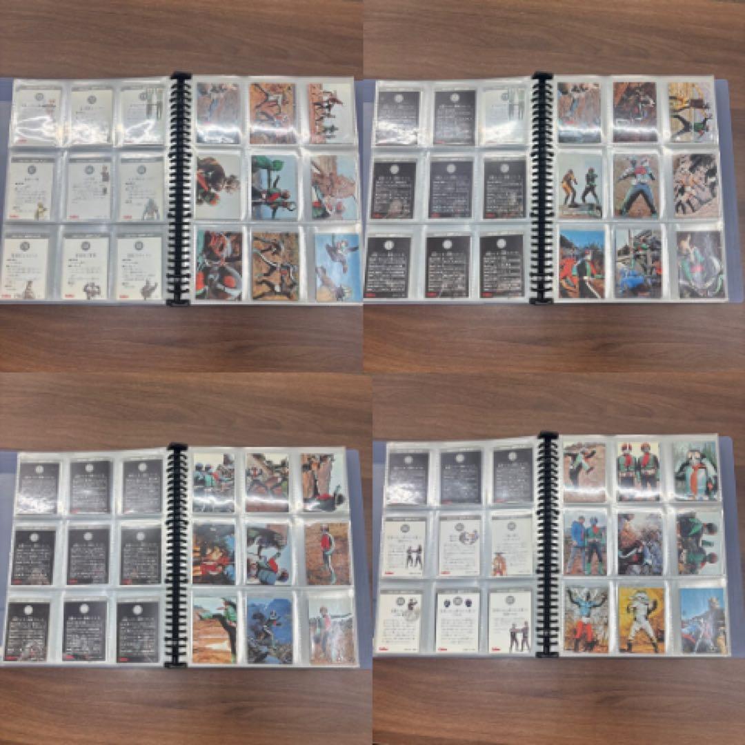 昭和レトロ カルビー 仮面ライダーカード 連番 ラッキーカード