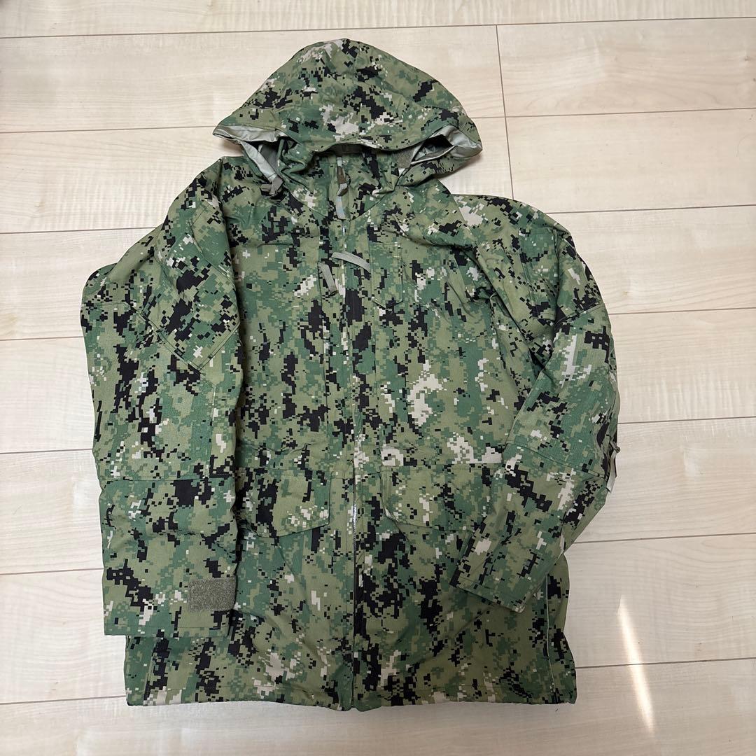 ほぼ未使用USN 米海軍 NWU パーカデジタルカモ 米軍　ゴアテックス