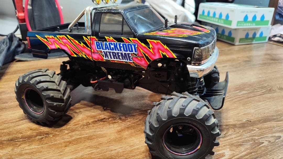 BLACKFOOT XTREME ラジコンモンスタートラック タミヤ ジャンク