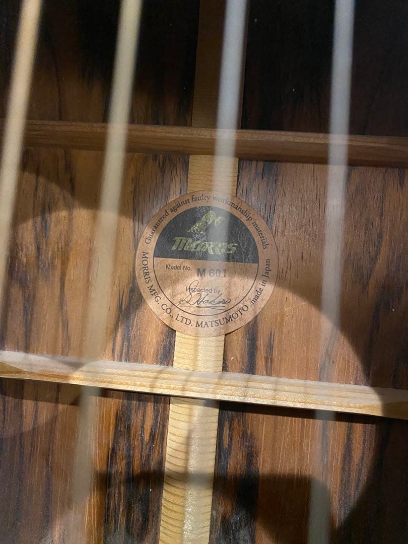Morris モーリス　M601 アコースティックギター ハカランダ