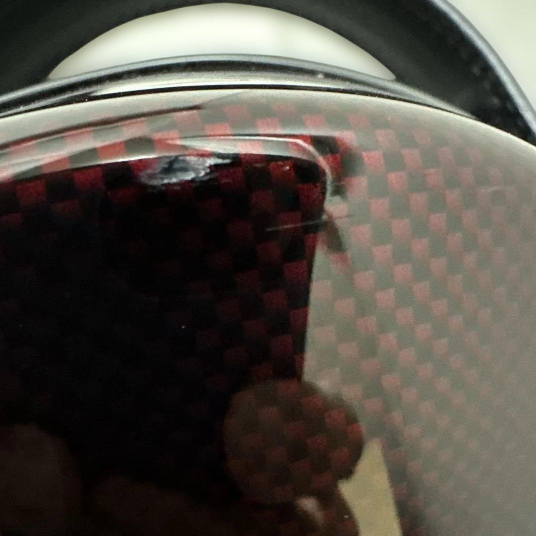 カーボンマック　ビオラケース　カラーワインレッド