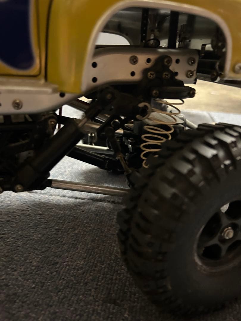 ピ*ス様 RCトラック イエロー フレイムデザイン