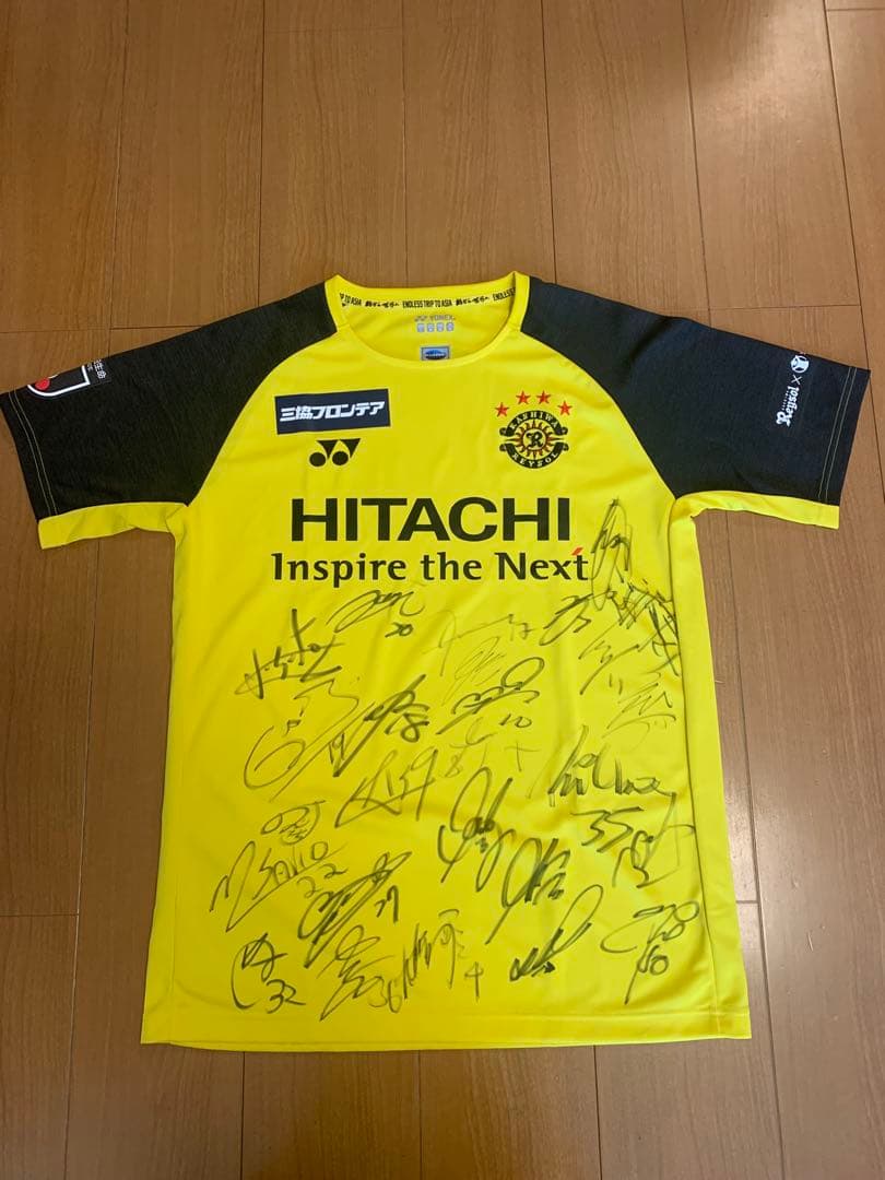 サッカー　柏レイソル　ユニホーム　2019-2020 サイン入りユニホーム