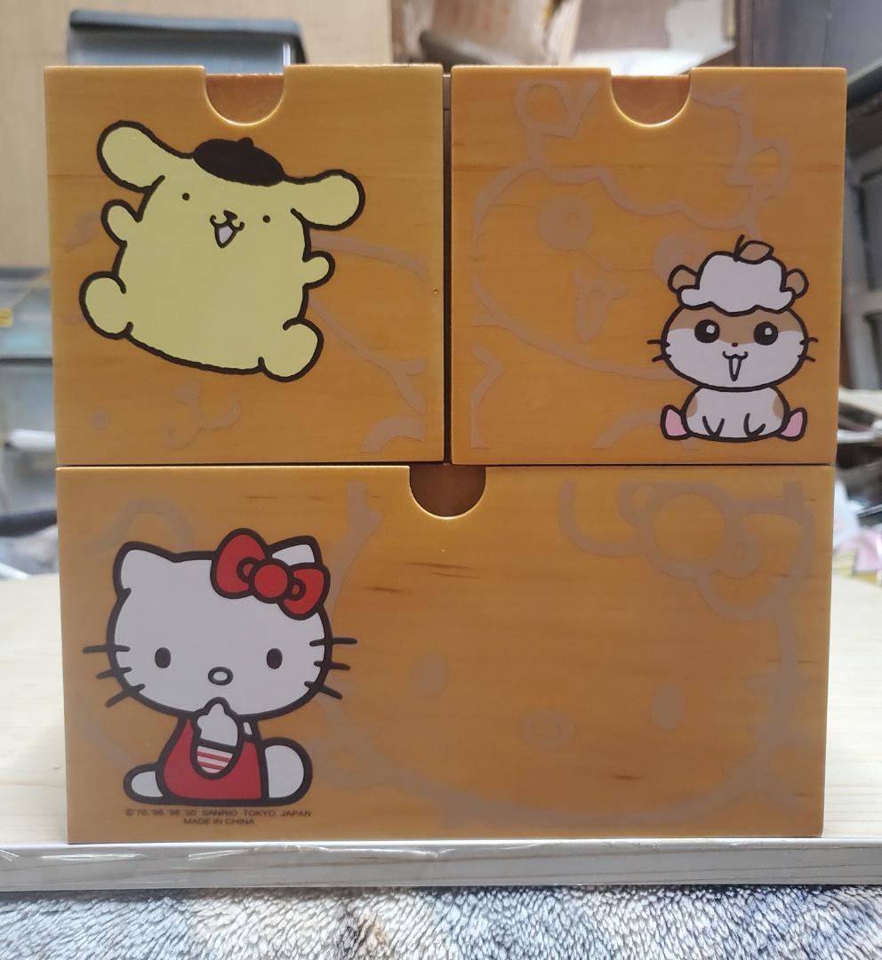 サンリオ 木製チェスト ハローキティ