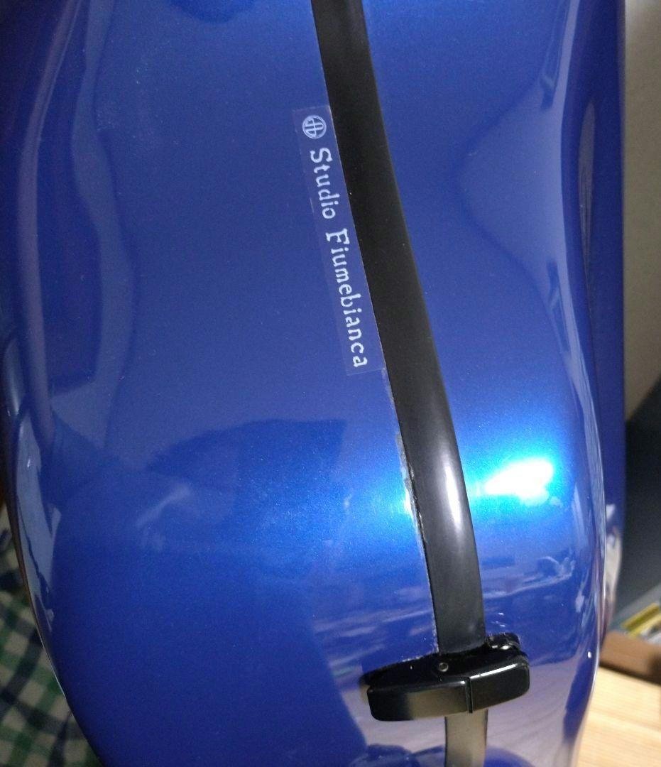 フューメビアンカ　Fiumebianca　４／４チェロハードケース (ブルー)